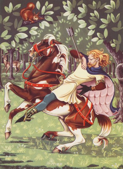 La morte di Guglielmo Rufus da Anne & Johnstone Janet (1928 79) Johnstone