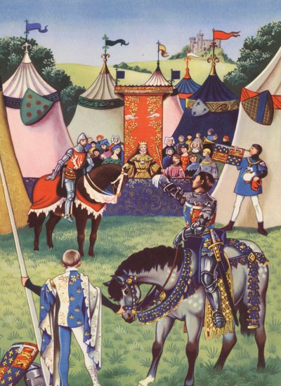 Il Duello di Bolingbroke e Mowbray da Anne & Johnstone Janet (1928 79) Johnstone
