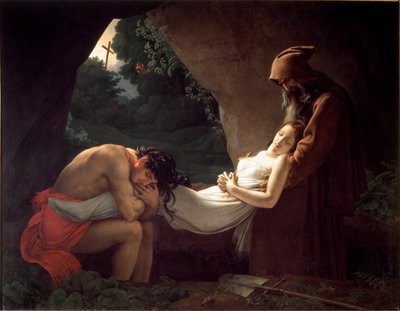 Atala alla tomba o funerale di Atala da Anne Louis Girodet de Roucy Trioson