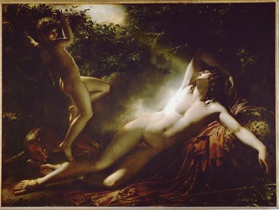 Endymion, effetto luna ... da Anne Louis Girodet de Roucy-Trioson