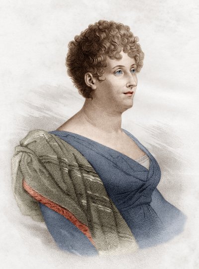 Constance de Salm, nota anche come Constance Pipenet, donna di lettere da Anne Louis Girodet de Roucy Trioson