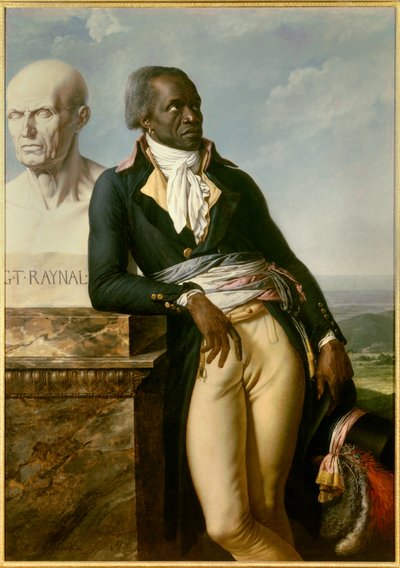 Rivoluzione francese: Ritratto di Jean Baptiste Belley, Deputato di Santo Domingo alla Convenzione (1747-1805) da Anne Louis Girodet de Roucy Trioson