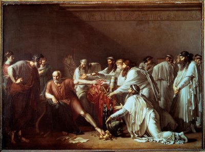 Ippocrate rifiuta i doni di Artaserse. Il medico greco Ippocrate "il Grande" o Ippocrate di Coo (460-370 a.C.) rifiuta di curare Artaserse II Mnemon, re di Persia e faraone d