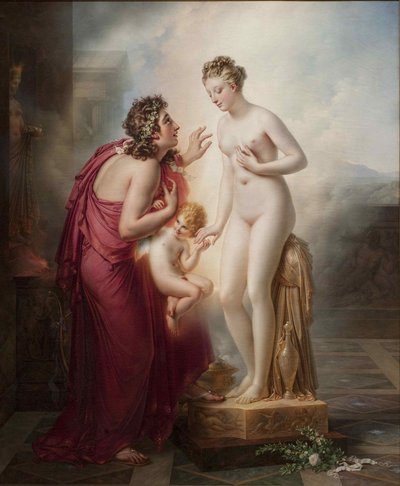 Pigmalione e Galatea da Anne Louis Girodet de Roucy Trioson