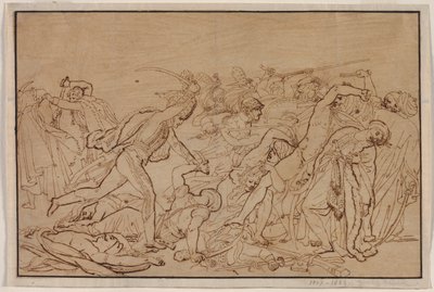 Studio per La rivolta del Cairo da Anne Louis Girodet de Roucy Trioson