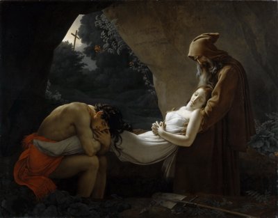La sepoltura di Atala da Anne Louis Girodet de Roucy Trioson