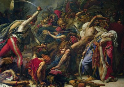 La rivolta al Cairo, 21 ottobre 1798 (dettaglio) da Anne Louis Girodet de Roucy Trioson