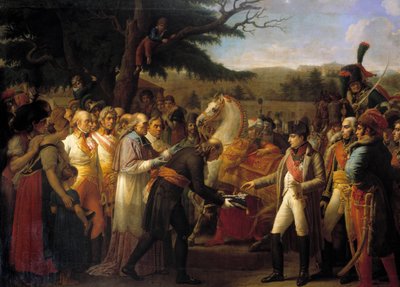 La consegna delle chiavi di Vienna a Napoleone I (1769-1821) da Anne Louis Girodet de Roucy Trioson