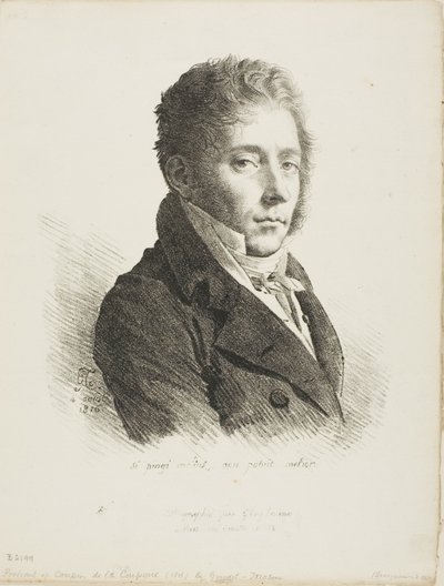 Ritratto di Coupin de la Couperie da Anne Louis Girodet de Roussy Trioson