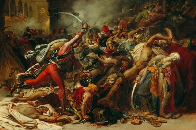 Schizzo per La rivolta del Cairo da Anne Louis Girodet de Roussy Trioson