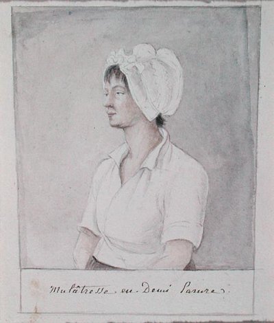 Ragazza mulatta da Anne Marguerite Hyde de Neuville