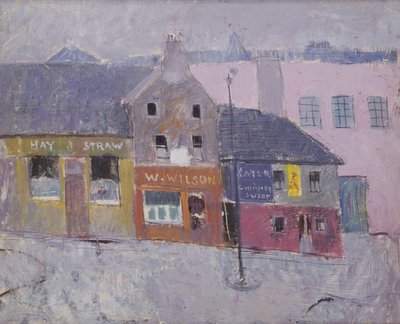 Causewayside, Edimburgo, c.1950 da Anne Redpath