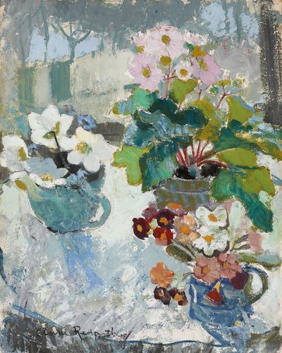 Primi fiori, c. 1947 da Anne Redpath