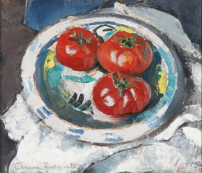 Natura morta - Tre pomodori da Anne Redpath