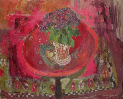 Il vassoio rosso da Anne Redpath