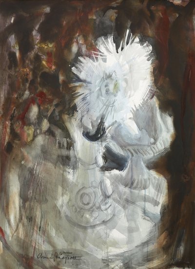 Il crisantemo bianco, c.1961 da Anne Redpath