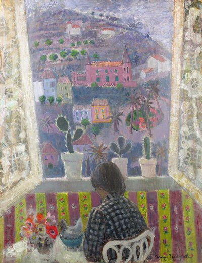 Finestra a Mentone da Anne Redpath