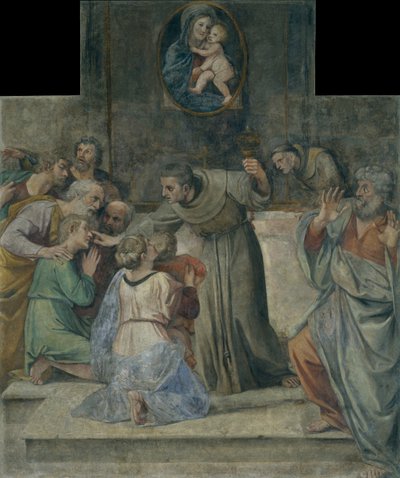 Guarigione del cieco nato da Annibale Carracci
