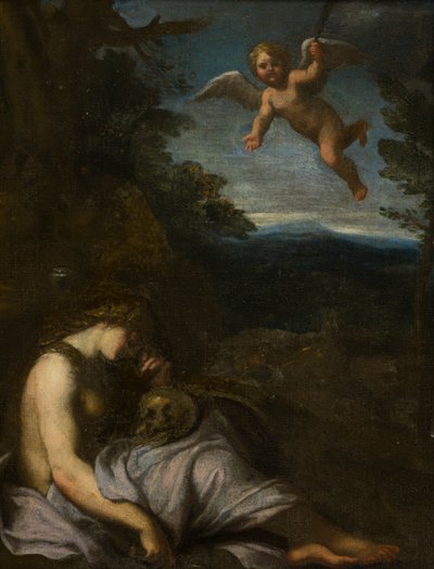 La Maddalena penitente da Annibale (after) Carracci