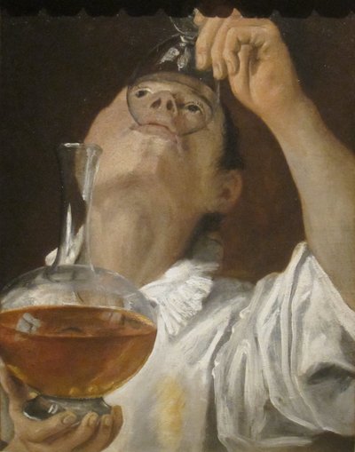 Ragazzo che beve da Annibale Carracci