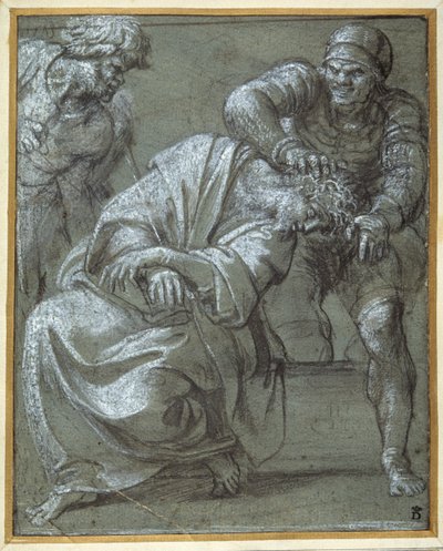 Cristo incoronato di spine da Annibale Carracci