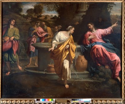 Cristo e la Samaritana al pozzo da Annibale Carracci