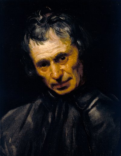 Testa di un vecchio da Annibale Carracci
