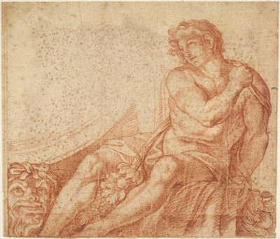 Ignudo aus der Galleria Farnese da Annibale Carracci