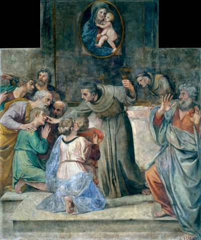 La guarigione dei ciechi dalla nascita da Annibale Carracci
