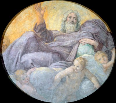 Il Padre Eterno da Annibale Carracci