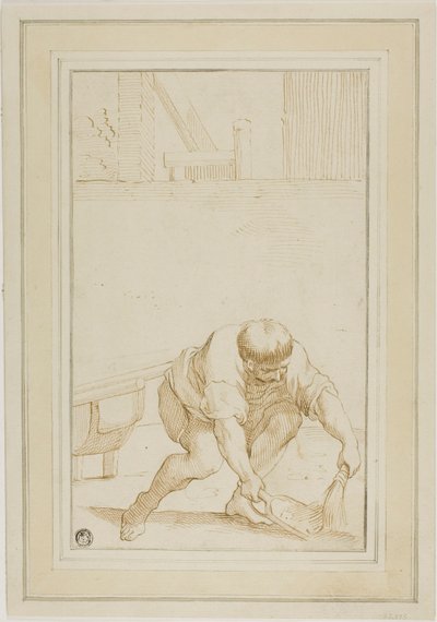 Raccoglitore di Letame da Annibale Carracci