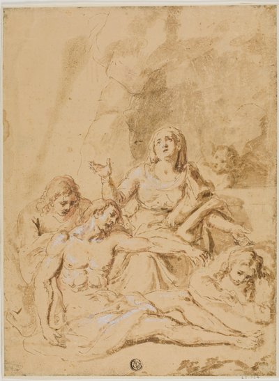 Pietà da Annibale Carracci