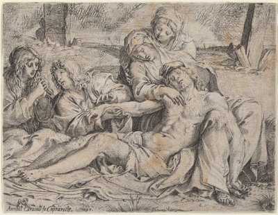 Pietà (il "Cristo di Caprarola") da Annibale Carracci