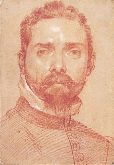 Ritratto del suonatore di liuto Giulio Mascheroni, ca 1594 da Annibale Carracci