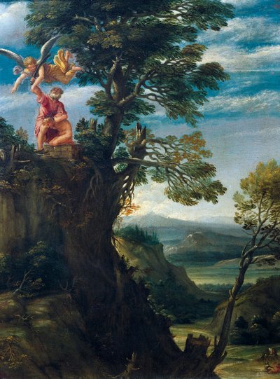 Sacrificio di Isacco di Annibale Carracci da Annibale Carracci