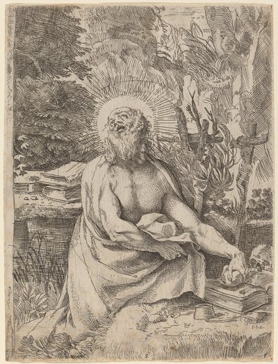 San Girolamo nel Deserto da Annibale Carracci