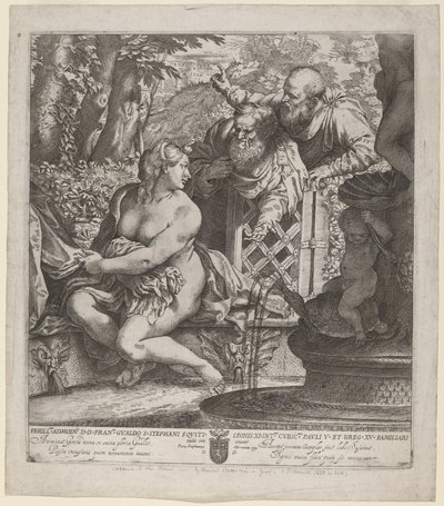 Susanna e i vecchioni da Annibale Carracci