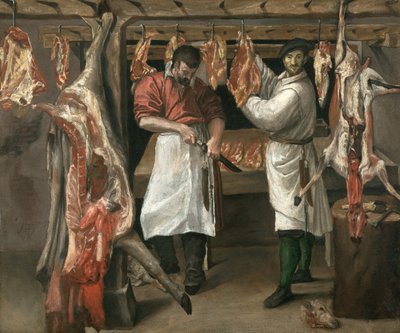 La macelleria da Annibale Carracci
