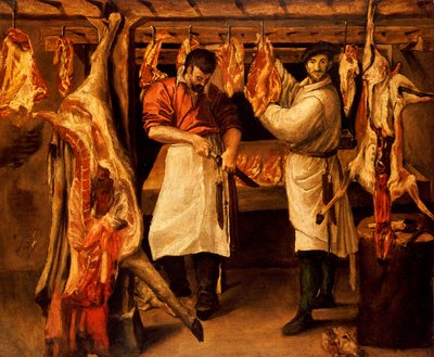 La macelleria da Annibale Carracci