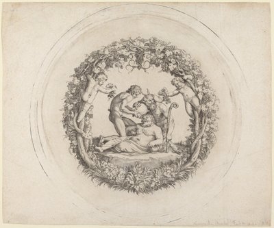 Il Sileno Ubriaco ("La Tazza Farnese") da Annibale Carracci
