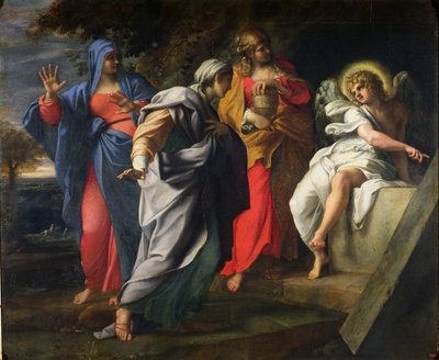 Le Sante Donne al Sepolcro di Cristo da Annibale Carracci