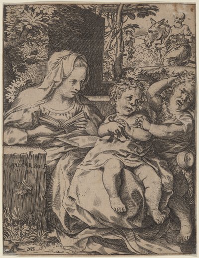 La Madonna della rondine da Annibale Carracci