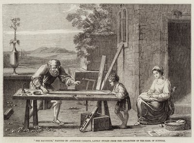 Il Raboteur da Annibale Carracci