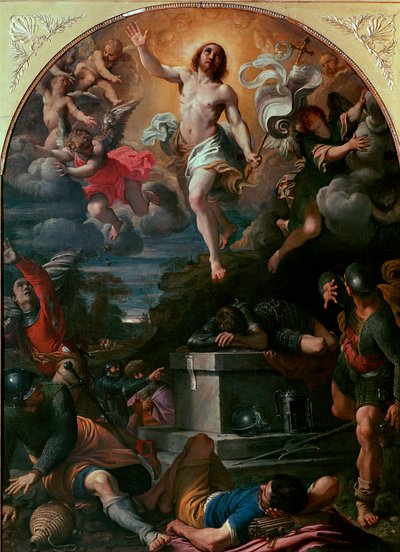 La Resurrezione di Cristo da Annibale Carracci