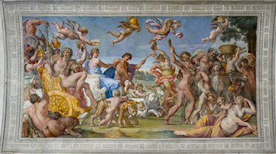 Il trionfo di Bacco e Arianna da Annibale Carracci