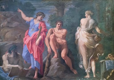 La scelta di Ercole da Annibale Carracci