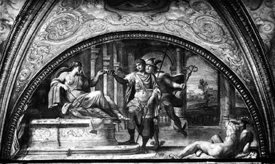 Ulisse e Circe, lunetta dalla 