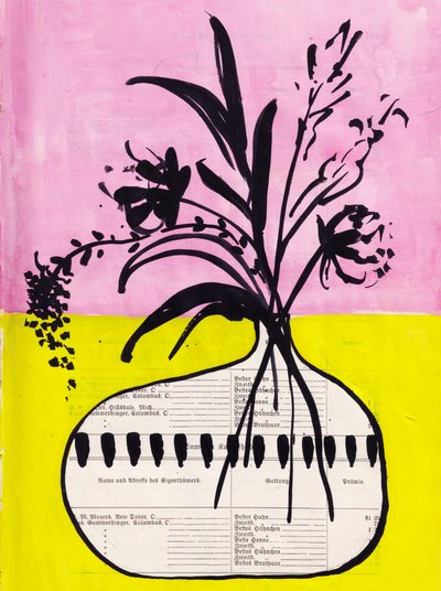 Una vivace melodia floreale da Annick