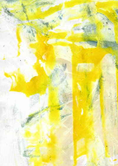Astratto moderno giallo da Annick