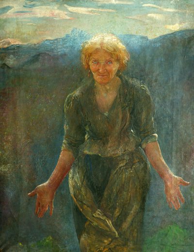 Il tramonto del sole da Annie Louisa Swynnerton